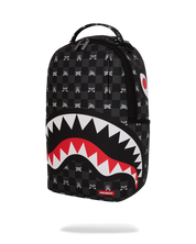 Sprayground Zaino Big Backpack Scuola City Viaggio GRAY PEEKING CHARACTER CHECK DLXSV BACKPACK