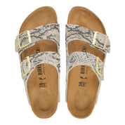 Birkenstock Clog Arizona pelle scamosciata Snake sandalo donna sughero calz stretta - Made in Germany