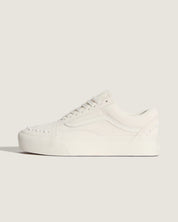 Vans Scarpe Basse Donna sneakers Old Skool Suola Platform Panna