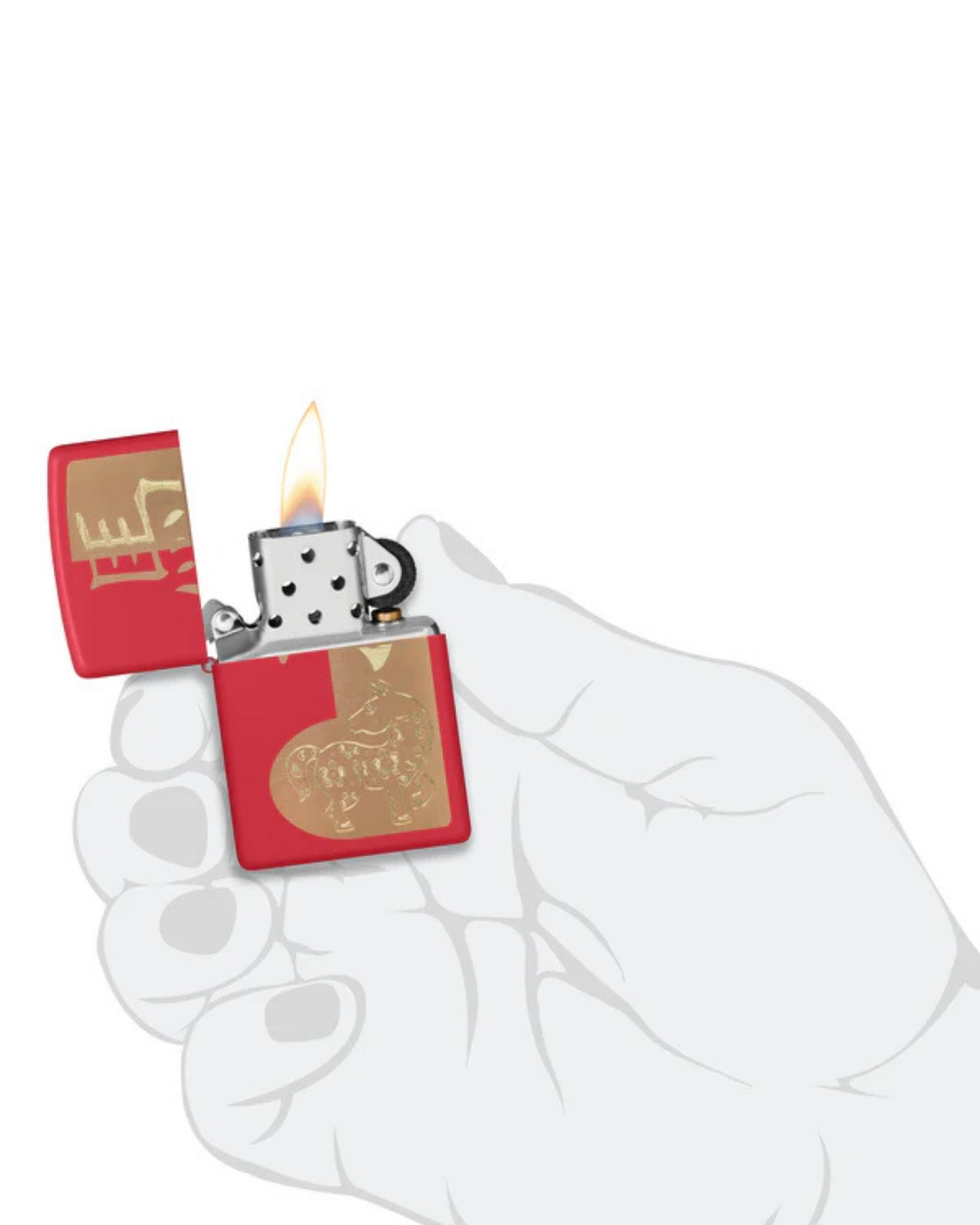 Zippo accendino Limited Edition made in USA 2026 anno del cavallo