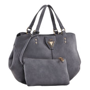 Gaudi Borsa a mano tracolla shopper donna  SHOULDER BAG - linea GOLENE - cm 26x32x11 DENIM