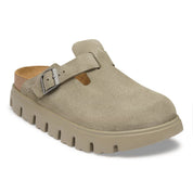 Birkenstock Boston Chunky Suede pelle clog uomo donna sughero calz stretta - Made in Germany