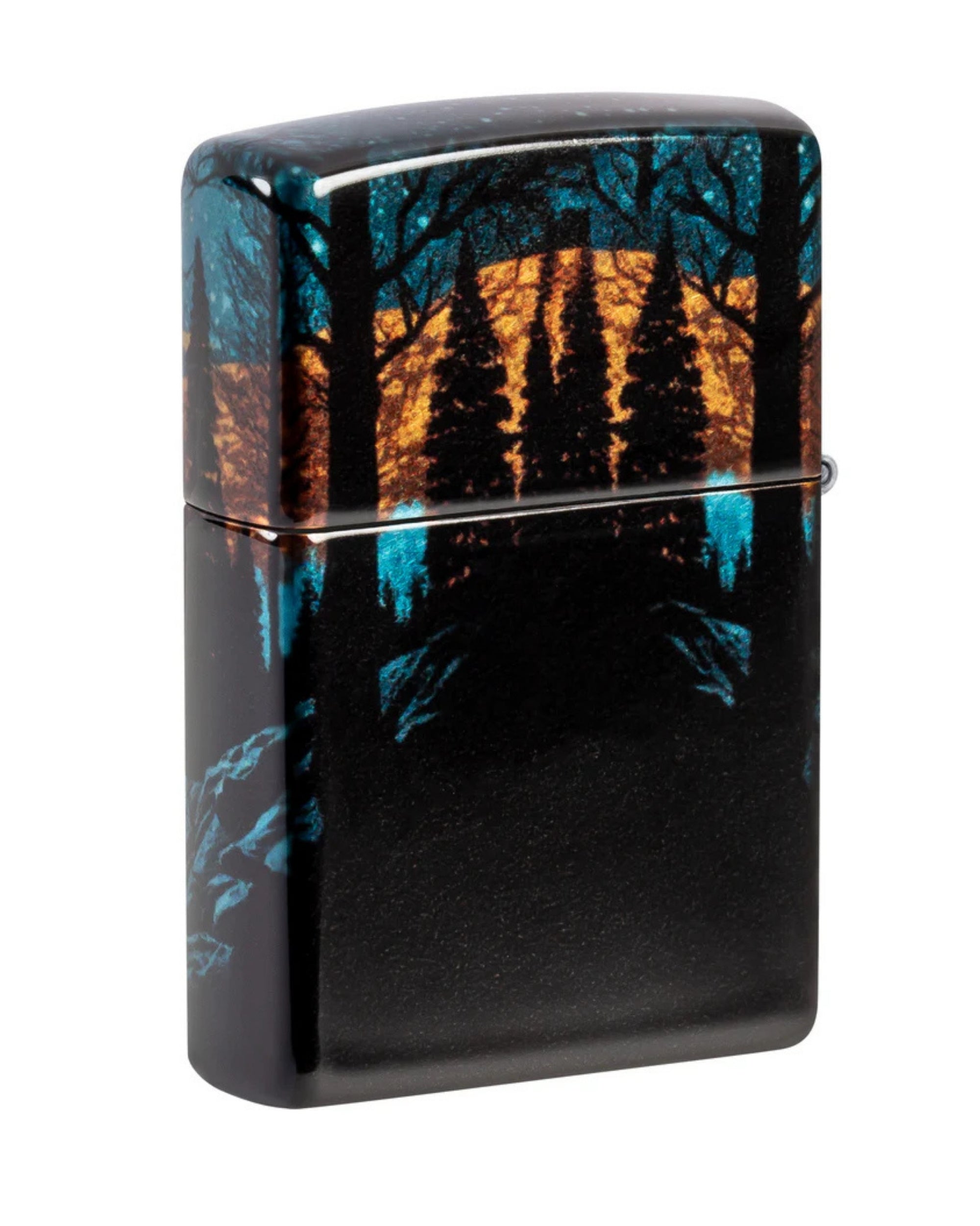 Zippo accendino Limited Edition made in USA lupo e luna