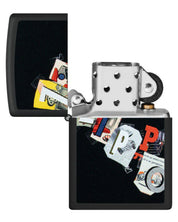 Zippo accendino Limited Edition Letters nero made in USA