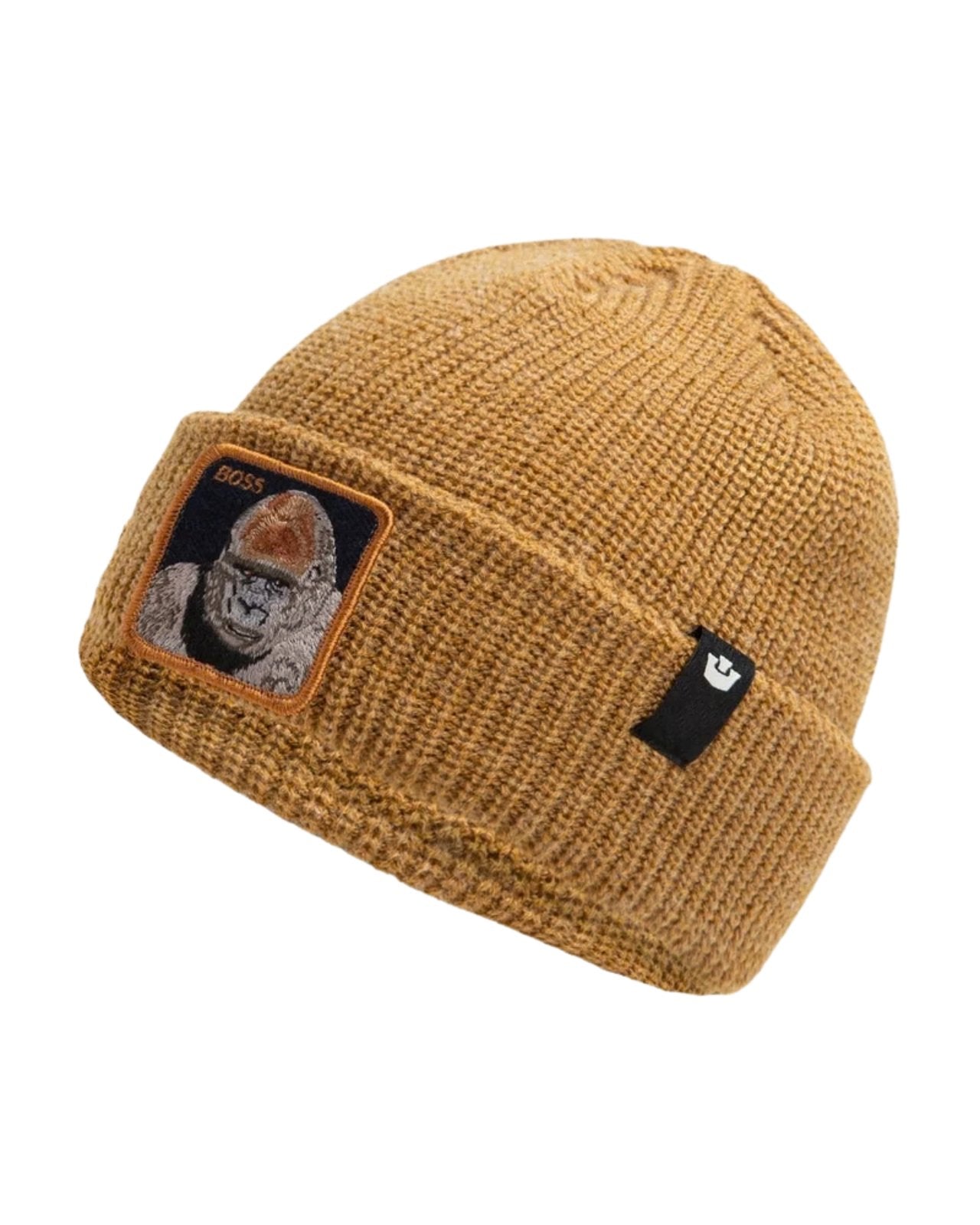 Goorin Bros. Berretto Boss G Tall Beanie Amber Tan Unisex