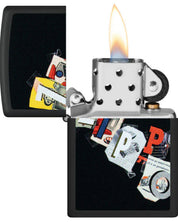 Zippo accendino Limited Edition Letters nero made in USA