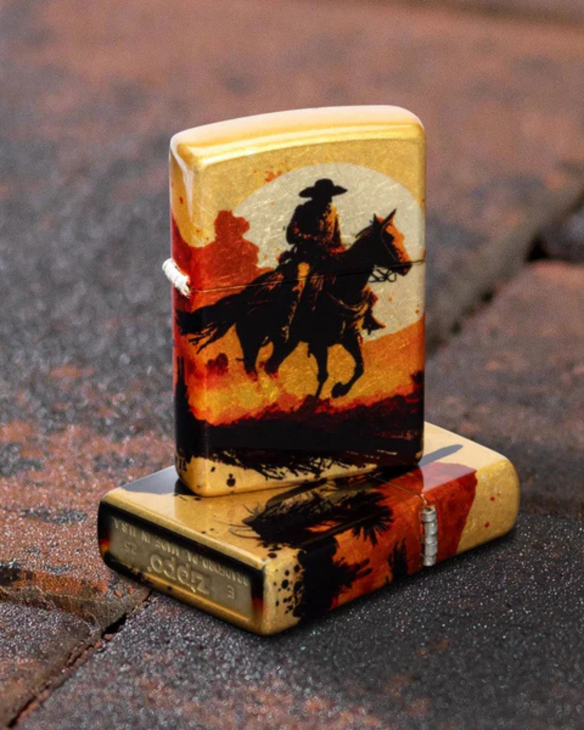 Zippo accendino Limited Edition made in USA cowboy