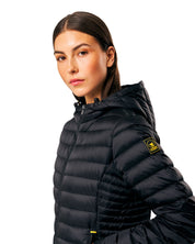 Ciesse Piumini giacca giubbotto Donna AGHATA 2.0 - 800FP LIGHT DOWN HOODY JACKET Nero