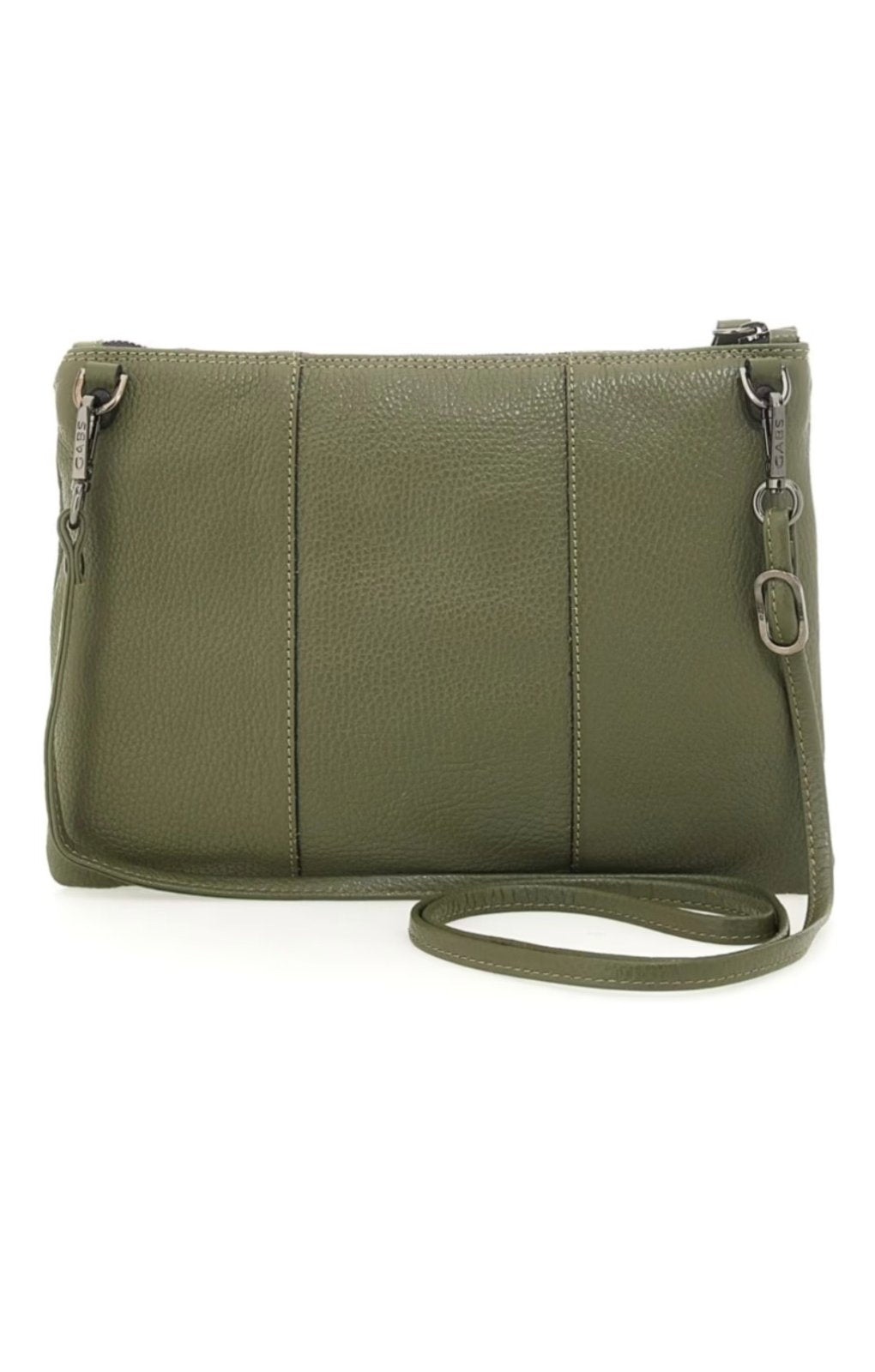 Gabs Borsa Pochette Tracolla Beyonce M Pelle Bull Black Made in ITALY - Forest Green