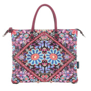 Gabs G3 Plus M Basic Borsa Zaino Trasformabile Hobo Shopper Tote Bauletto Pelle 595 Fiore Fucsia