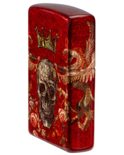 Zippo accendino Limited Edition made in USA teschio rosso
