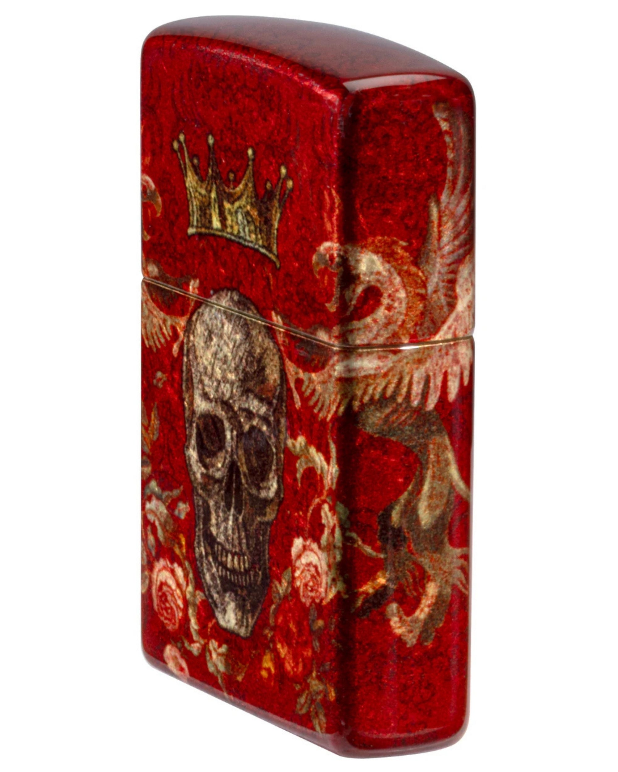 Zippo accendino Limited Edition made in USA teschio rosso