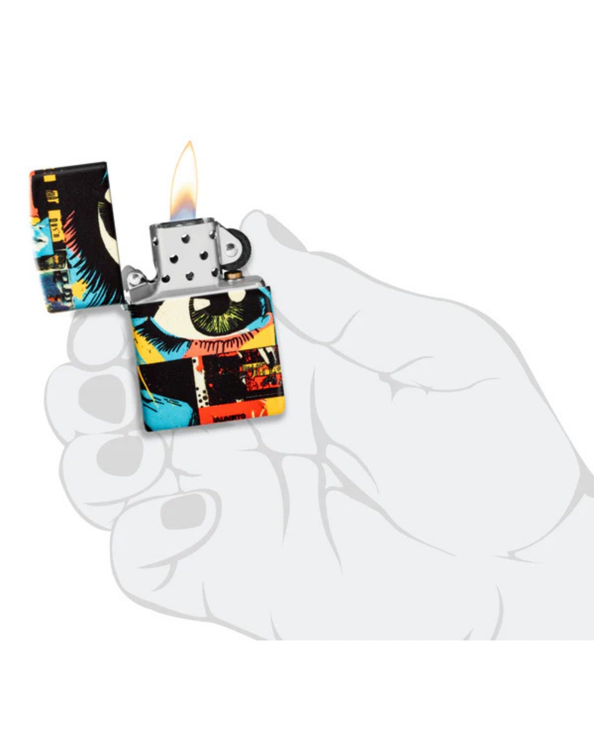 Zippo accendino Limited Edition made in USA see you collage design