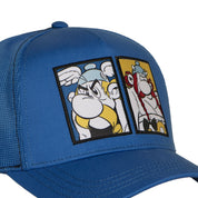 Cappellino Capslab x Asterix Versus con finiture premium Trucker Cap