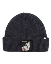 Goorin Bros. Berretto Lone Wolf Tall Beanie Edge Navy Unisex