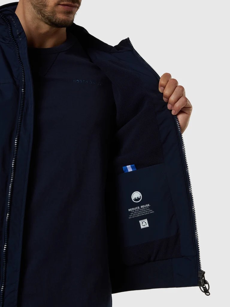 North Sails giubbotto giacca giubbino ORIGINAL SAILOR JACKET idrorepellente 603305 0802 navy