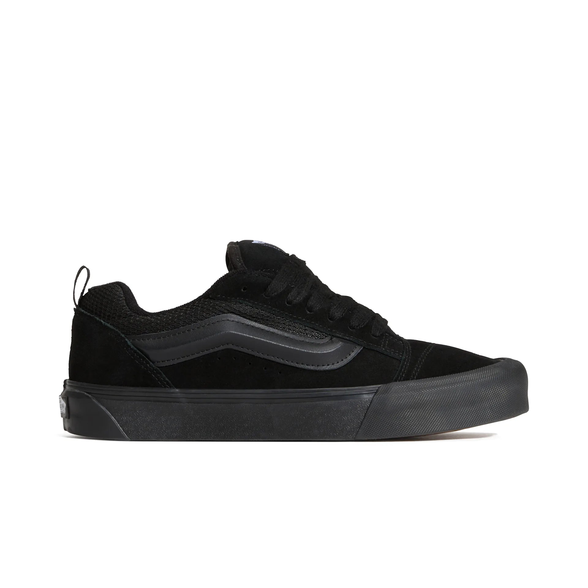 Vans Scarpe Basse Sneakers Knu Skool Donna Tomaia in Pelle Scamosciata Nero