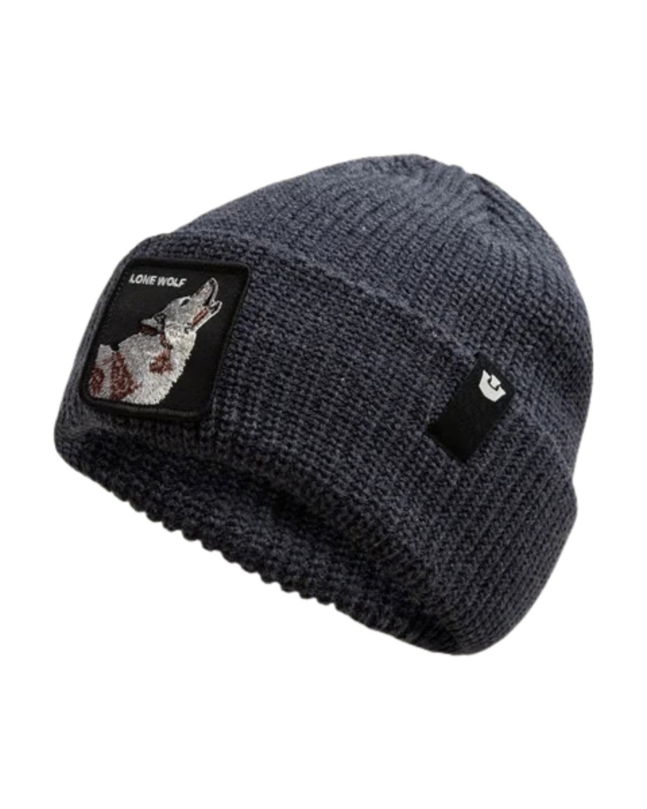 Goorin Bros. Berretto Lone Wolf Tall Beanie Edge Navy Unisex