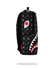 Sprayground Zaino Big Backpack Scuola City Viaggio GRAY PEEKING CHARACTER CHECK DLXSV BACKPACK