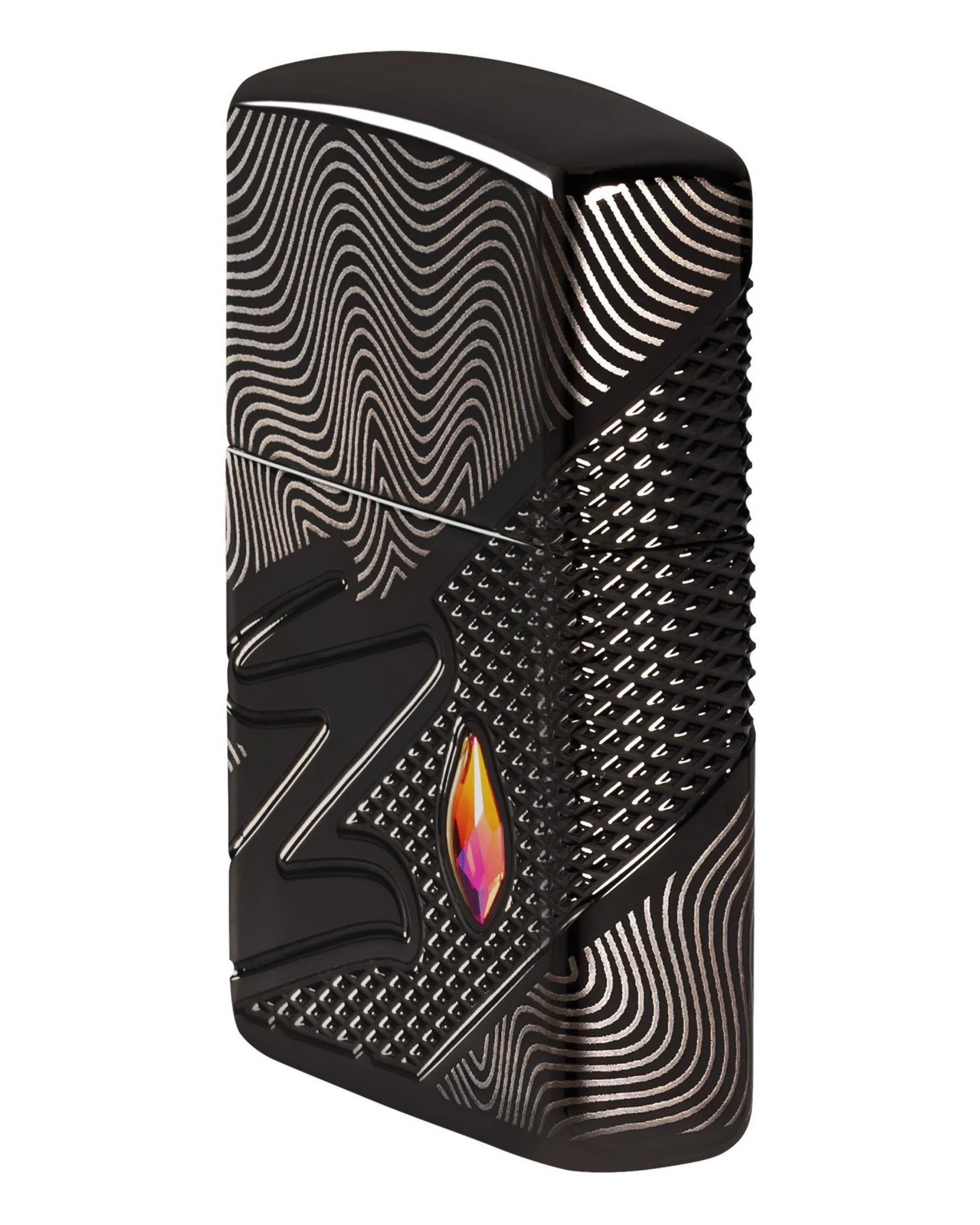 Zippo accendino Limited Edition Cristal Z armor 360 nero made in USA
