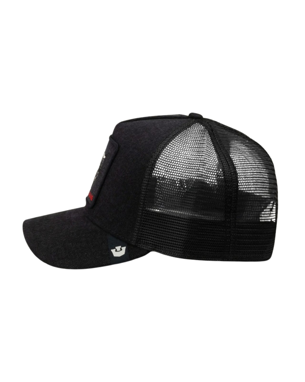 Goorin Bros. Cappellino Trucker Cap Effetto Denim Raging Black Denim Unisex