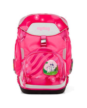 Ergobag Zaino Scuola PACK SET con Portapenne Resistente Sporco In Poliestere Fucsia WonBearful Unicorn