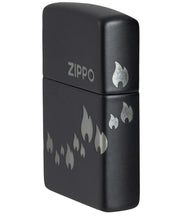Zippo accendino Limited Edition made in USA nero matte cuori