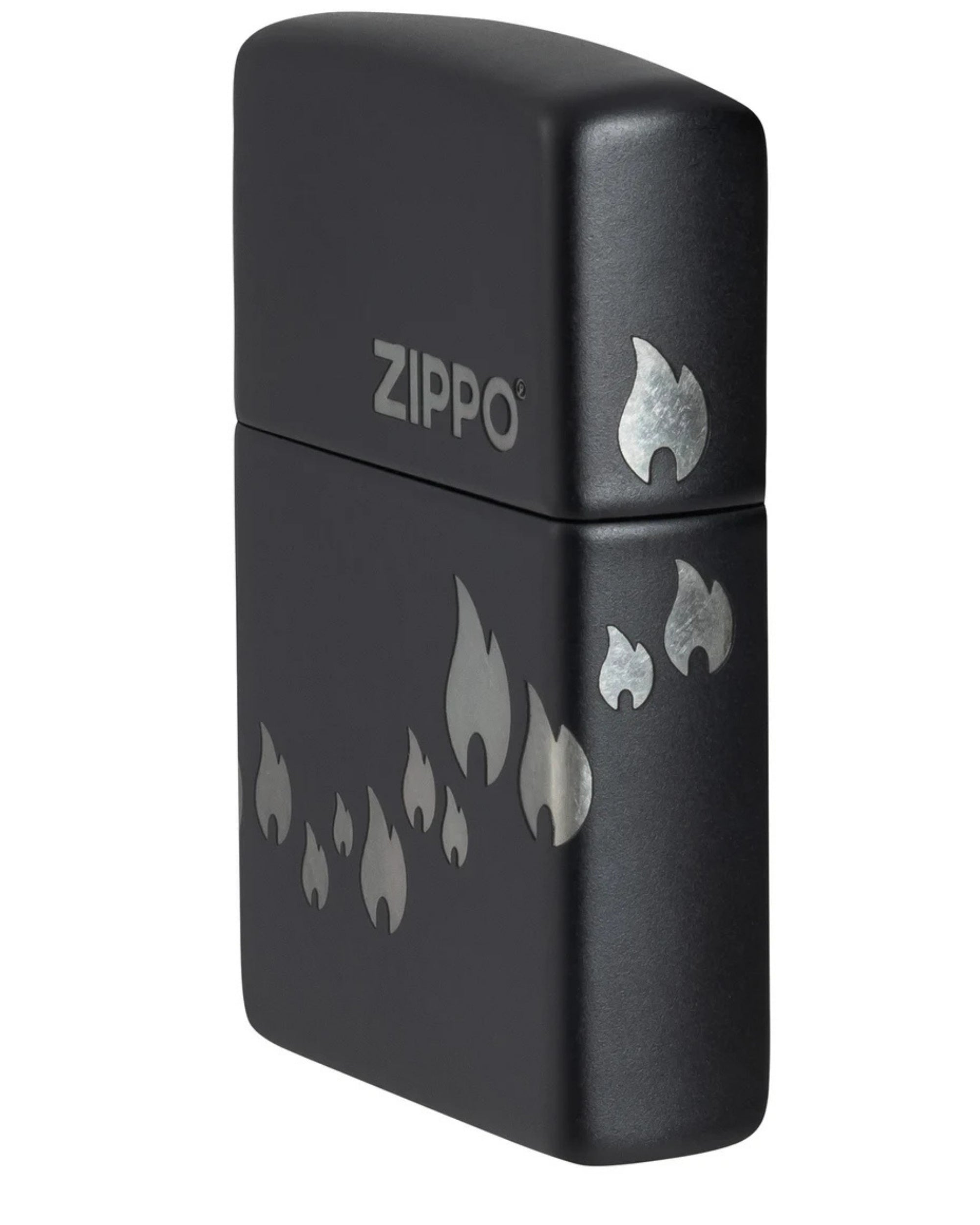 Zippo accendino Limited Edition made in USA nero matte cuori