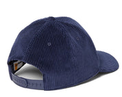 Timberland Cappello da Baseball Unisex in velluto a coste Blu