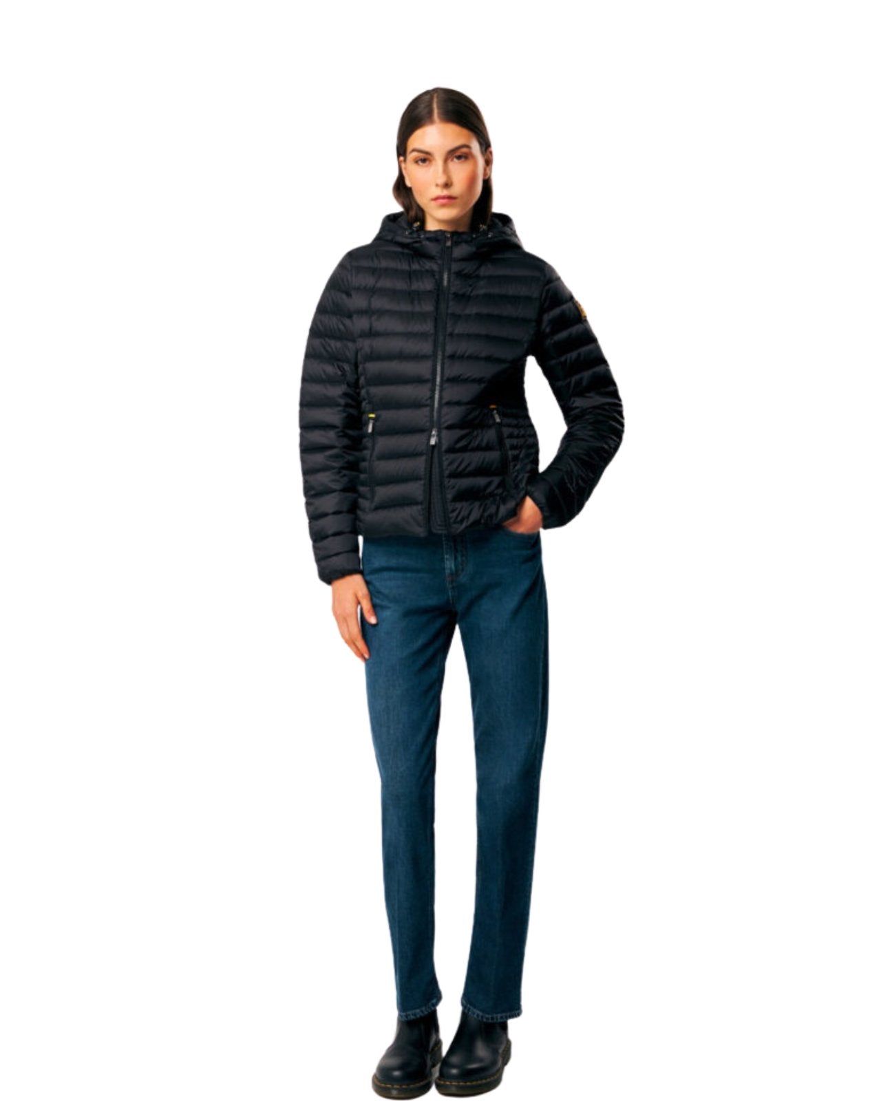Ciesse Piumini giacca giubbotto Donna AGHATA 2.0 - 800FP LIGHT DOWN HOODY JACKET Nero