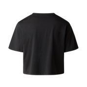 The North Face T-Shirt Donna Evolution Simple Dome Cropped Misto Cotone Nero