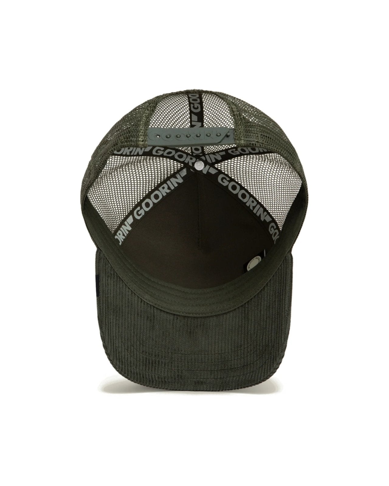 Goorin Bros. Cappellino Corduroy Tuff Verde Palm Unisex