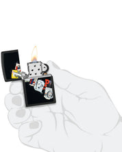 Zippo accendino Limited Edition Letters nero made in USA