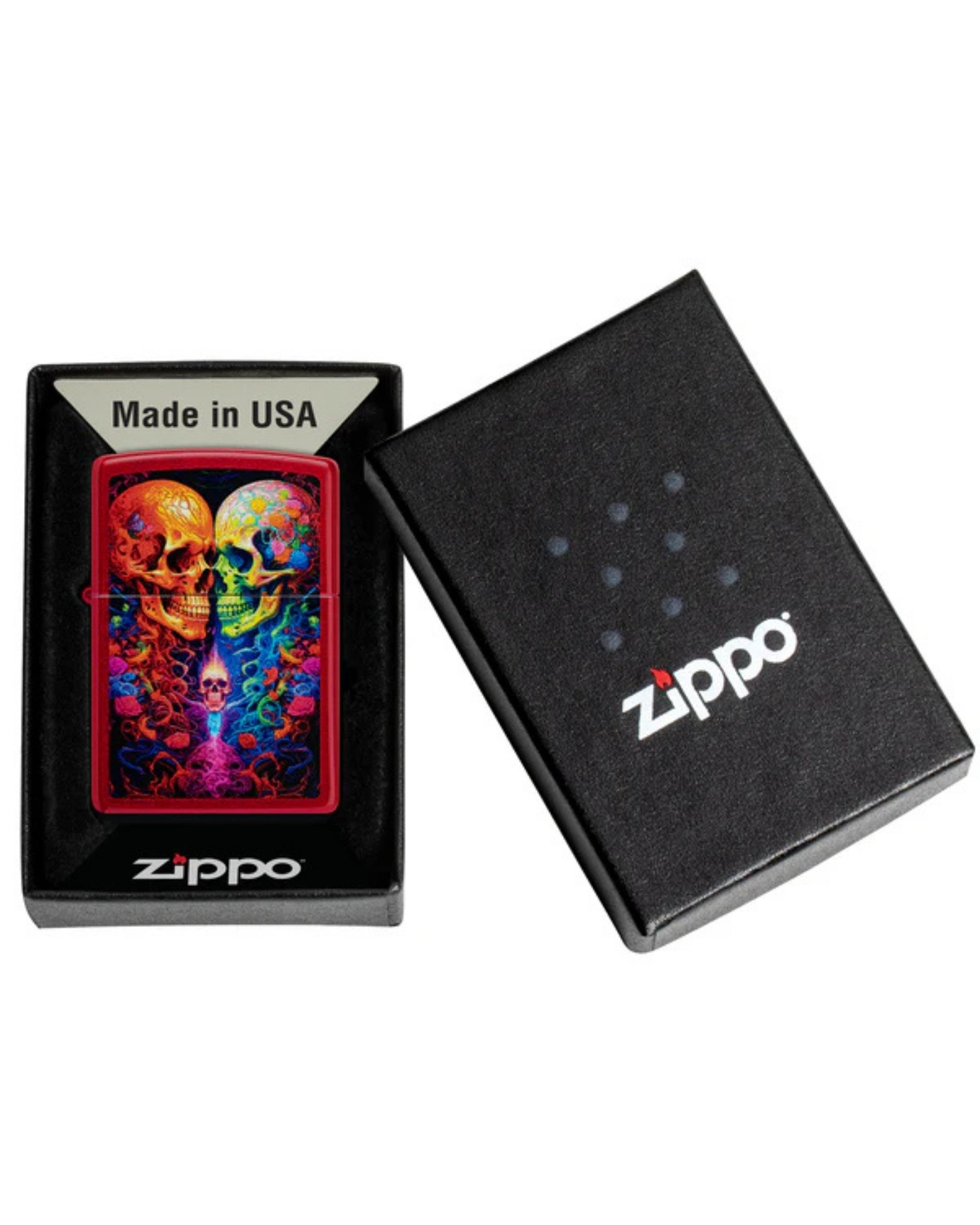 Zippo accendino Limited Edition made in USA candy skulls