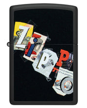 Zippo accendino Limited Edition Letters nero made in USA