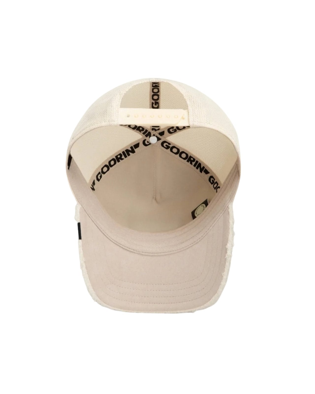 Goorin Bros. Cappellino Double Stuffed Teddy Poliestere Bianco Wax Unisex