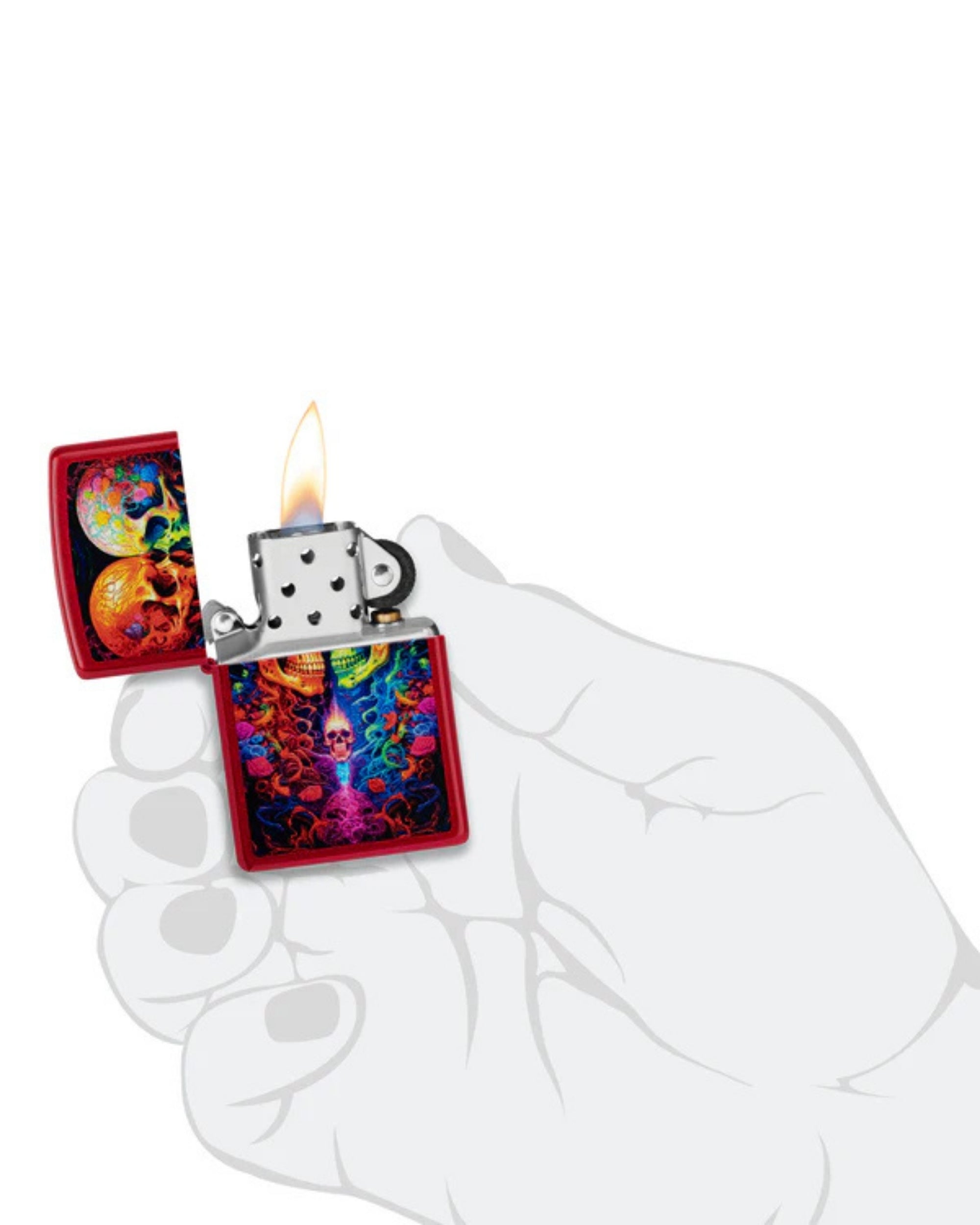 Zippo accendino Limited Edition made in USA candy skulls