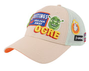Cappellino Capslab x Shrek, Patches, con finiture premium, Trucker Cap