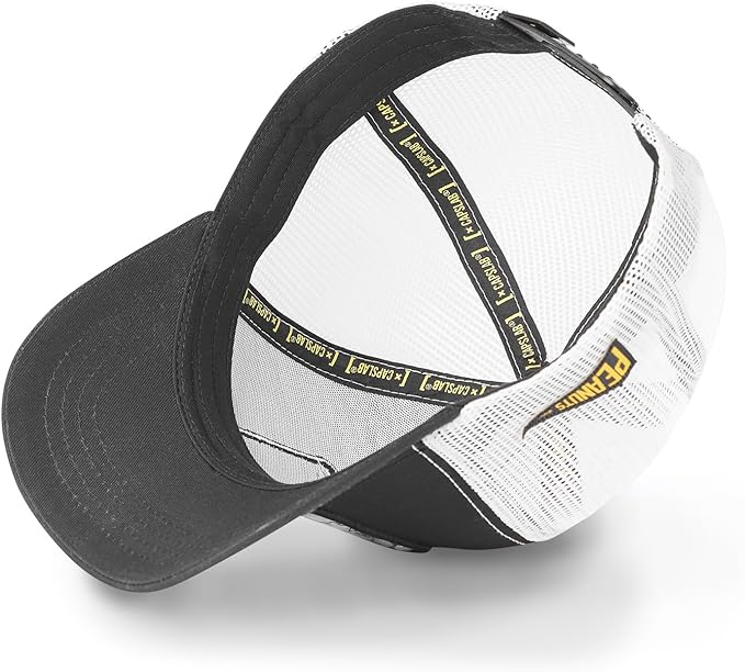 Cappellino Capslab x Peanuts, Snoopy con placca metallica