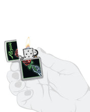Zippo accendino Limited Edition made in USA Rosa veleno