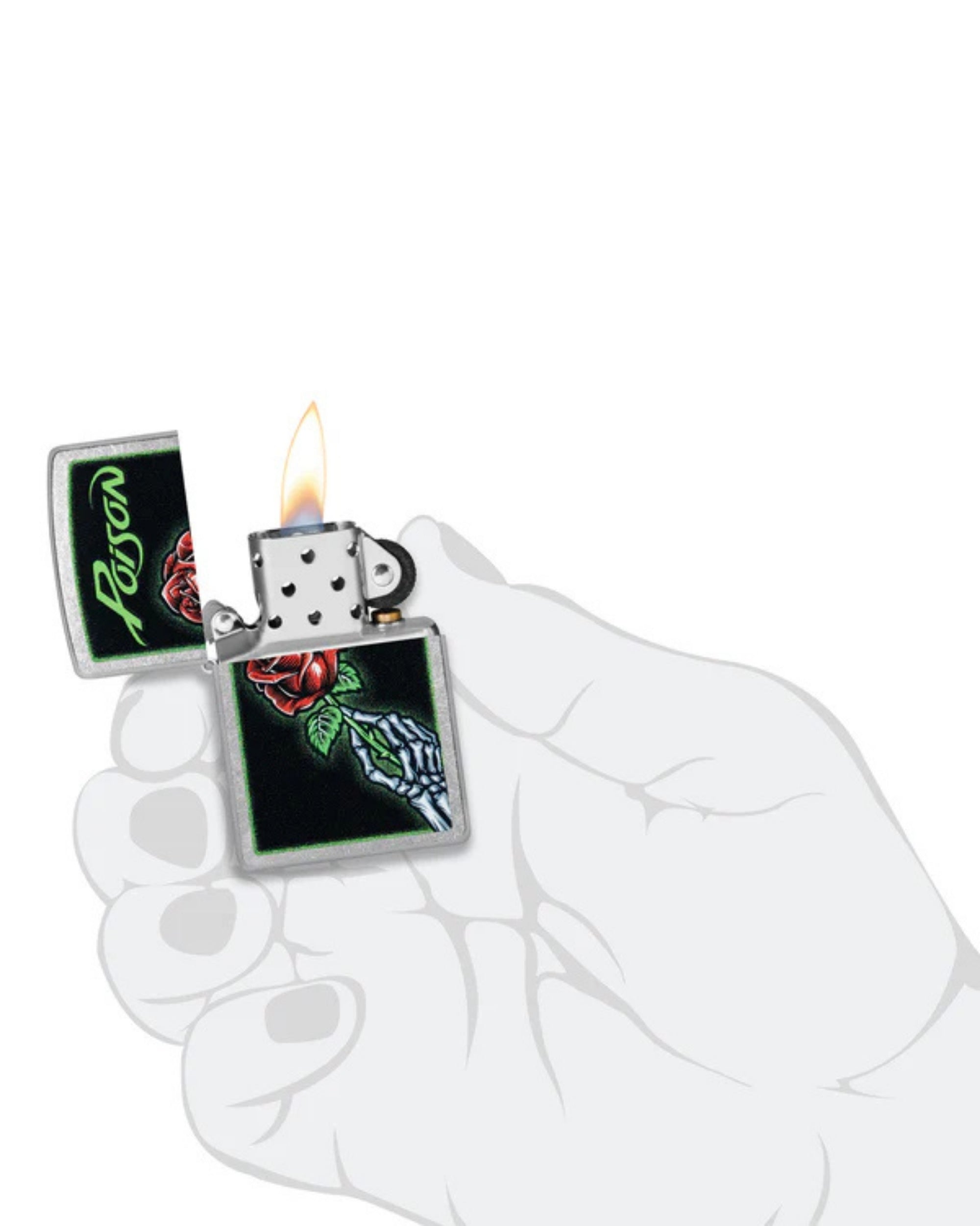 Zippo accendino Limited Edition made in USA Rosa veleno