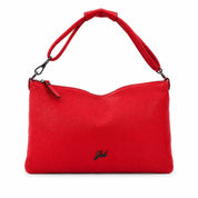 Gabs Borsa Pochette Spalla Tracolla Beyonce EW Pelle Black Made in ITALY - Rosso Fuoco