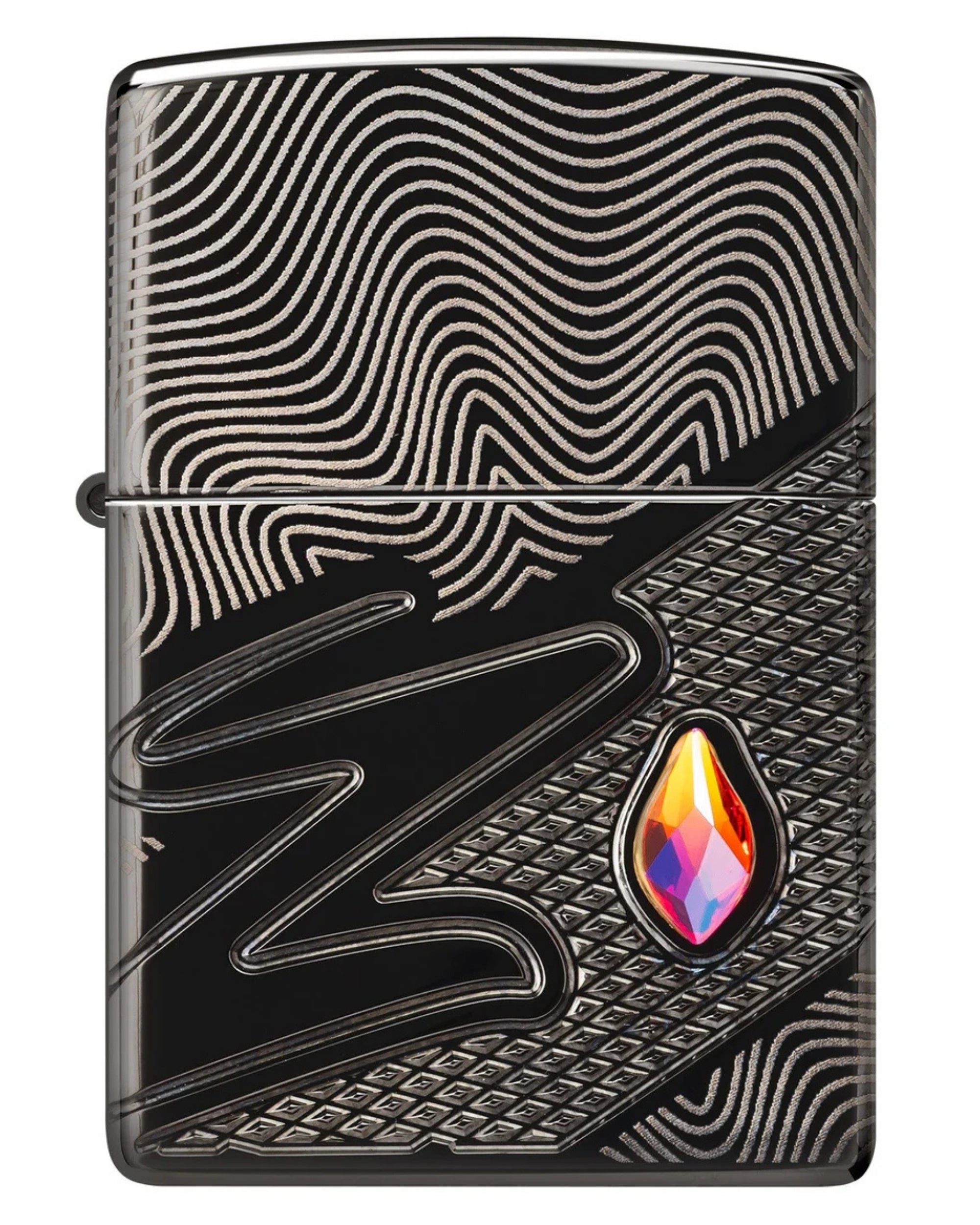 Zippo accendino Limited Edition Cristal Z armor 360 nero made in USA