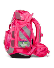 Ergobag Zaino Scuola PACK SET con Portapenne Resistente Sporco In Poliestere Fucsia WonBearful Unicorn