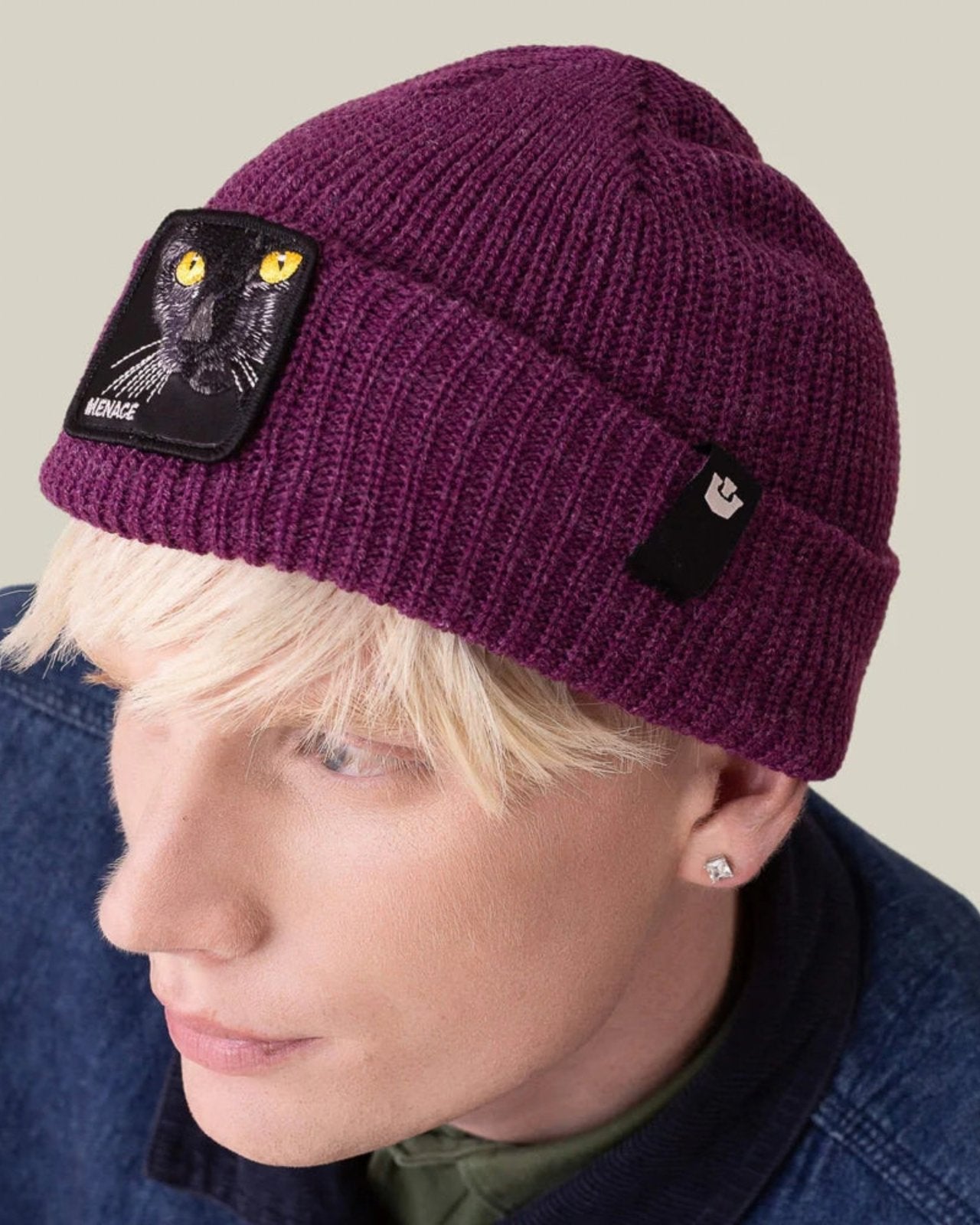 Goorin Bros. Berretto Menace Tall Beanie Desire Maroon Unisex