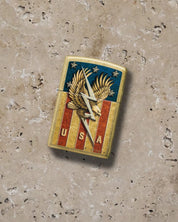 Zippo accendino Limited Edition made in USA Rietveld USA acquila