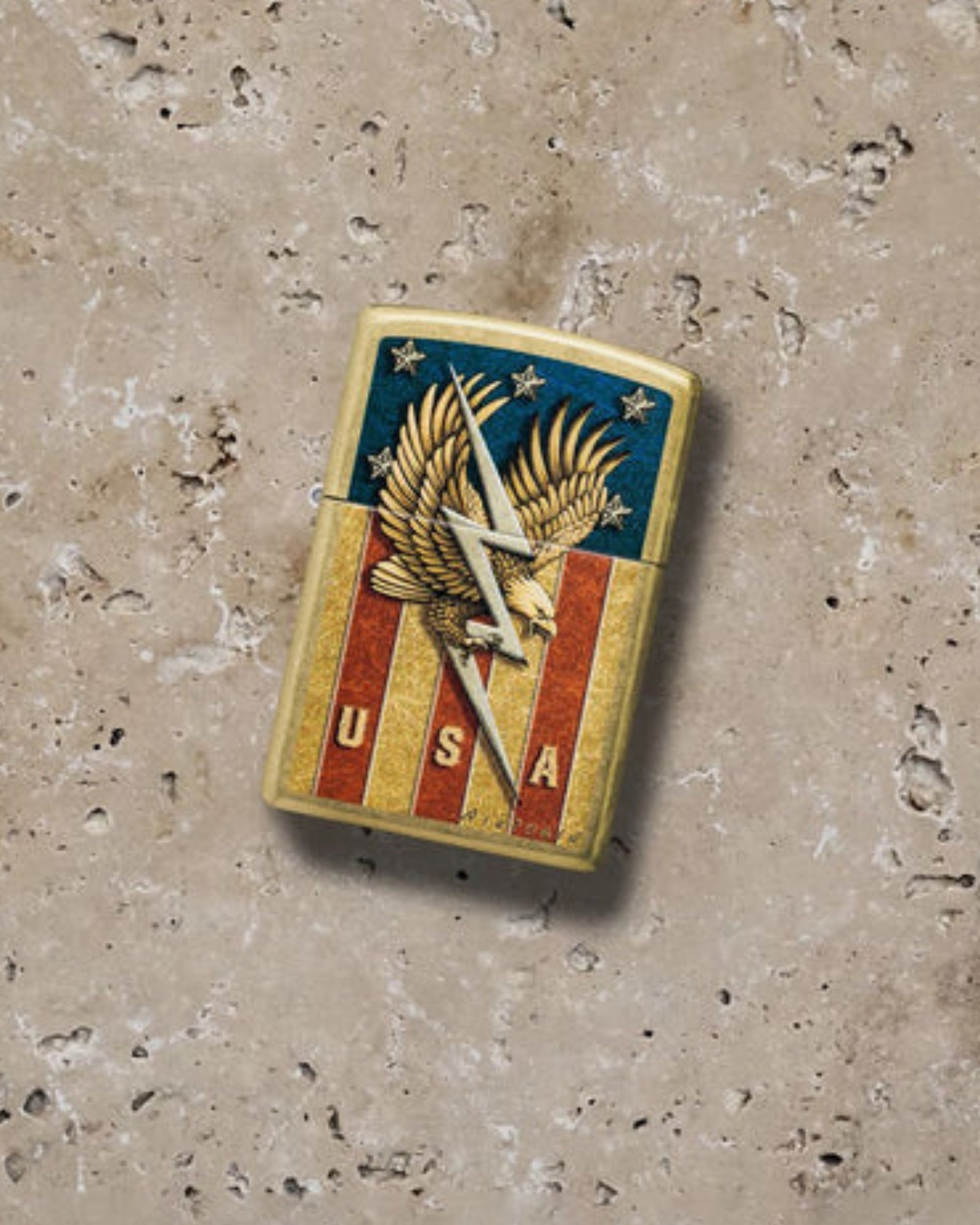 Zippo accendino Limited Edition made in USA Rietveld USA acquila