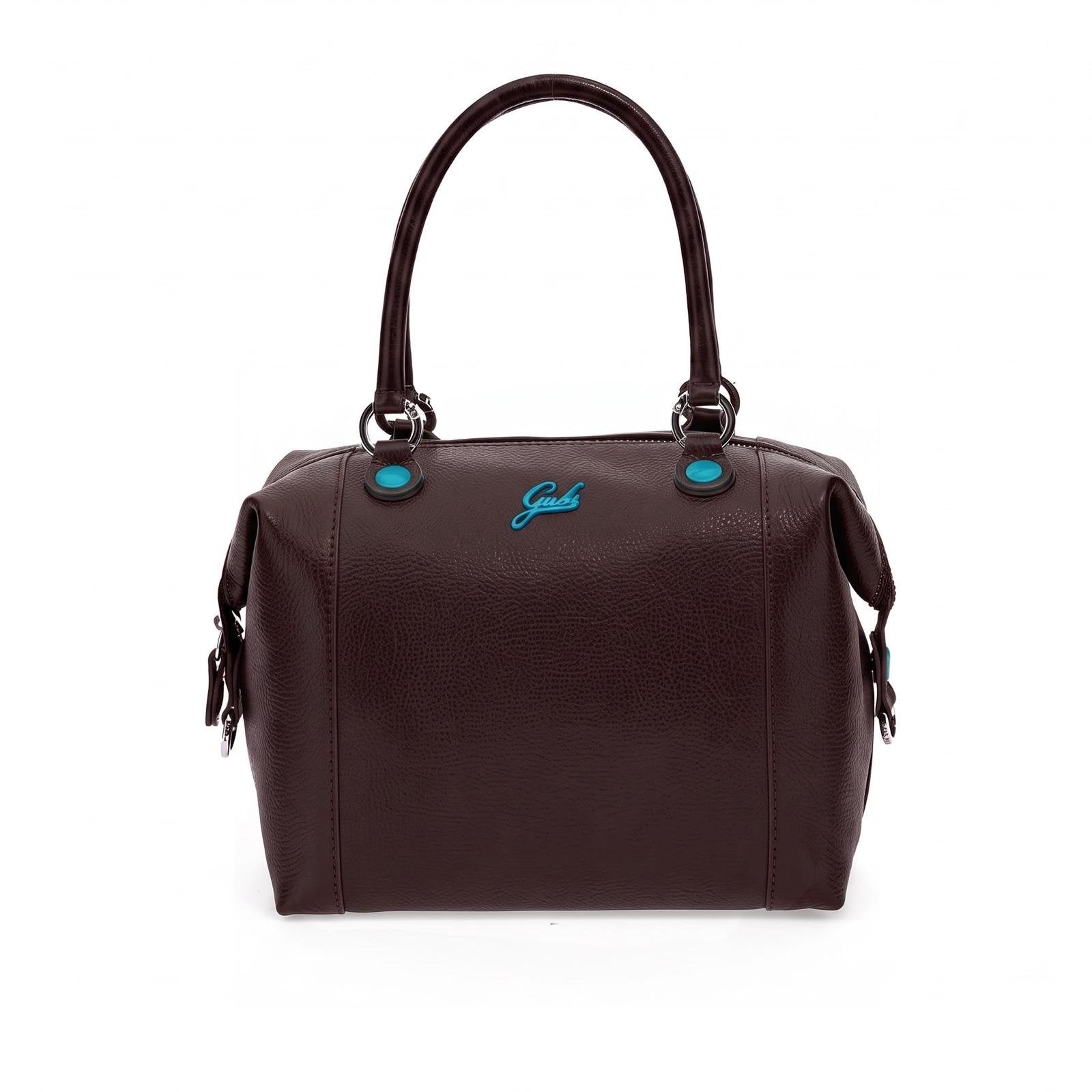 Gabs G3 Plus M Basic Borsa Zaino Trasformabile Hobo Shopper Tote Bauletto in Pelle Marrone Moka