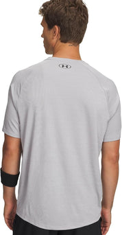 Under Armour Maglietta Allenamento Uomo UA Tech Textured T-shirt Poliestere Bianco