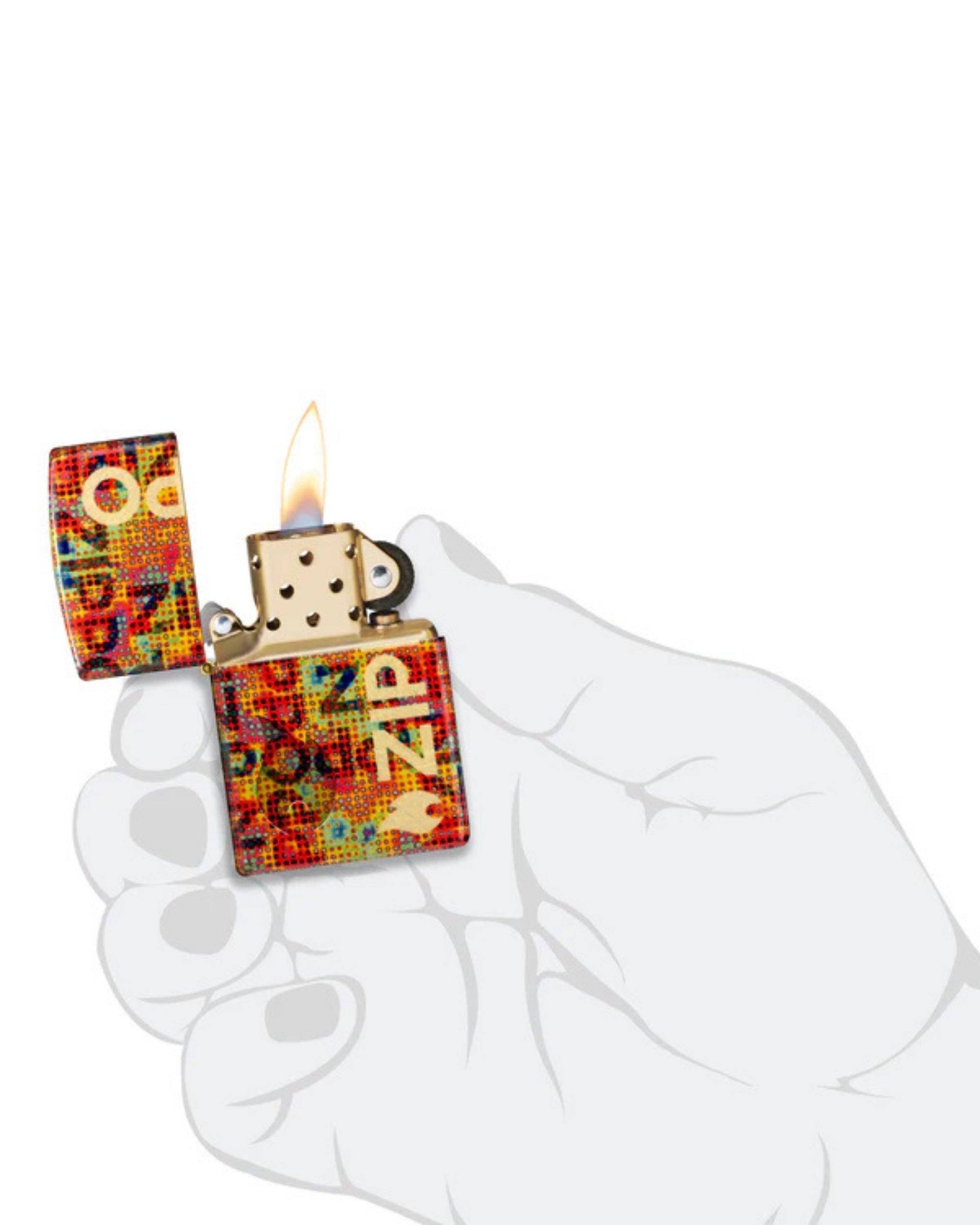 Zippo accendino Limited Edition made in USA multicolor 360 gradi